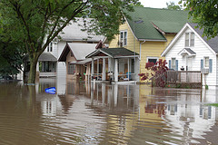 flood house photo