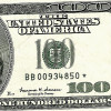 zoom in of $100 bill