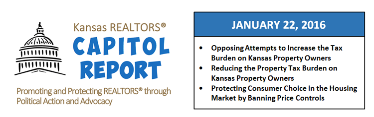 Kansas REALTORS® Capitol Report