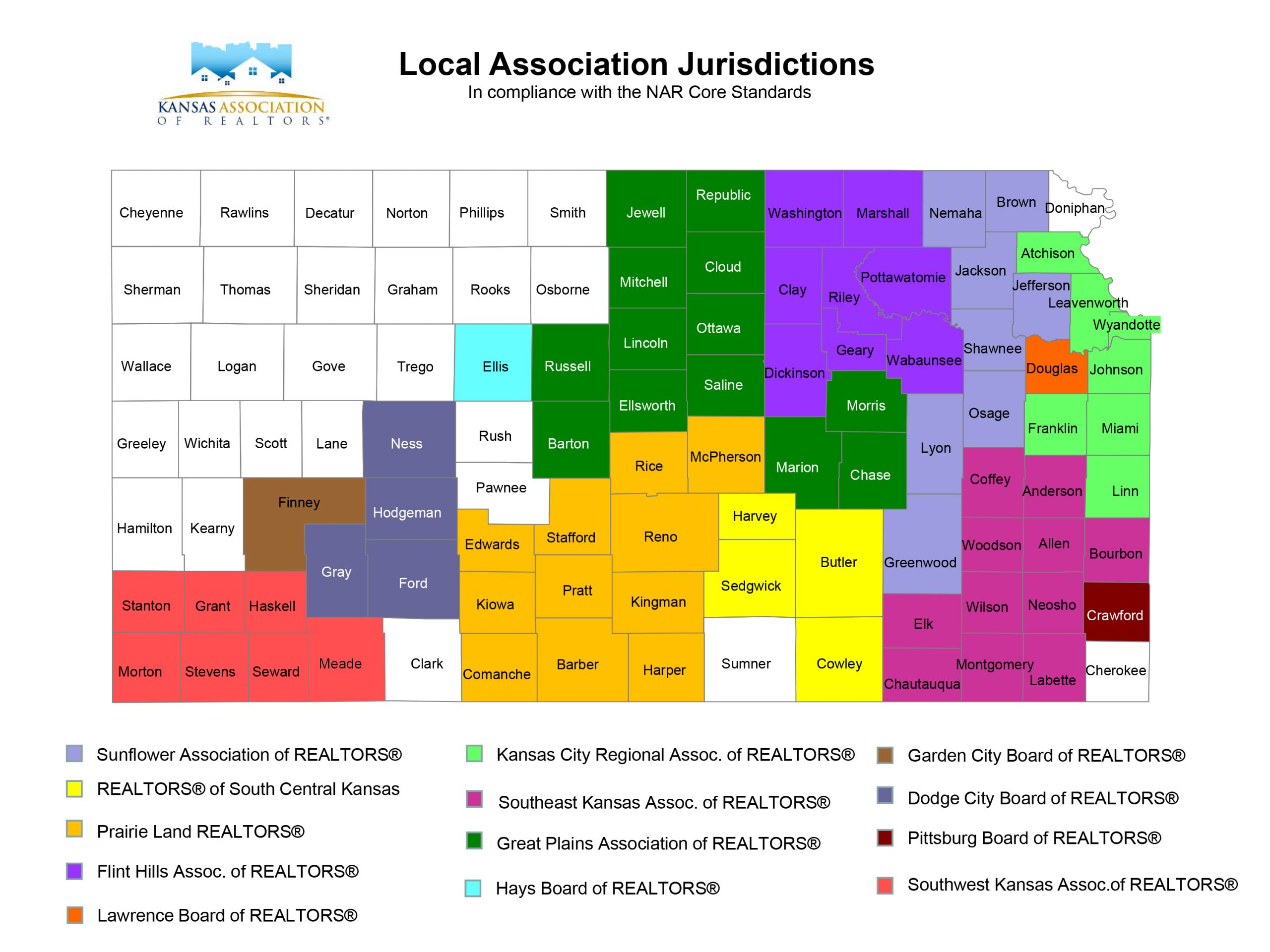 Local Association Jurisdictions